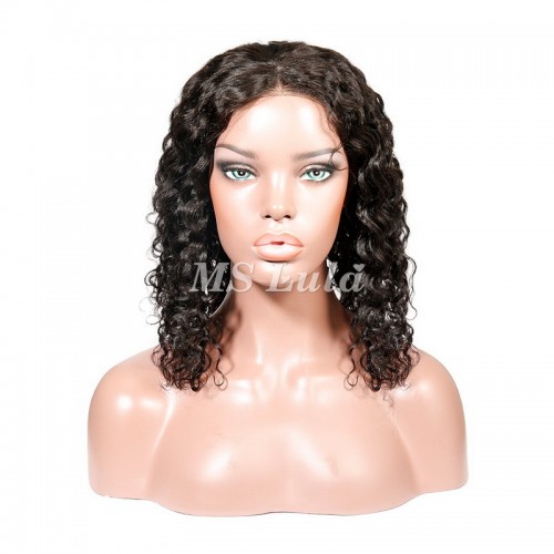 Human Hair Deep Wave BOB Lace Front Wig 250% Density | Human Hair Wig | Lace Front